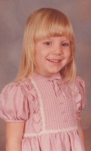 Becky at Around Three Years of Age